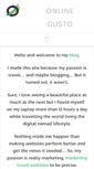 Mobile Screenshot of onlinegusto.com